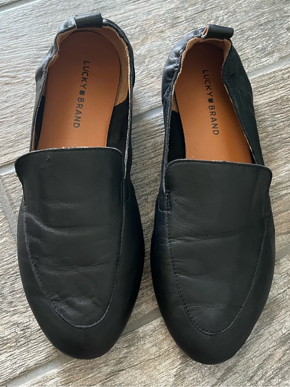 Lucky Brand Morissie Black Flats